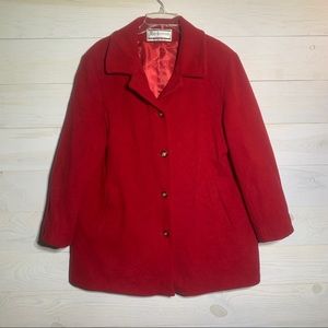 Mackintosh New England wool pea coat
